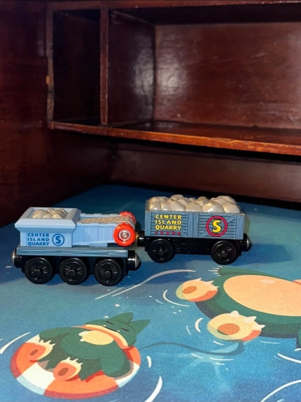 Thomas & Friends - Sodor Center Island Quarry Conveyor Belt and Boulder Car 2003